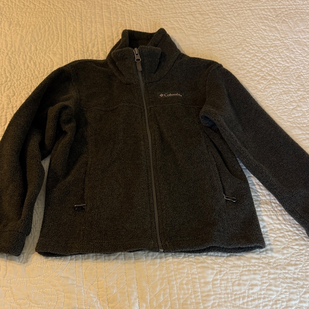 Columbia Kids grey fleece Jacket